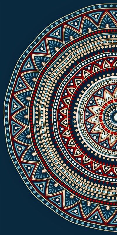 Navy mandala